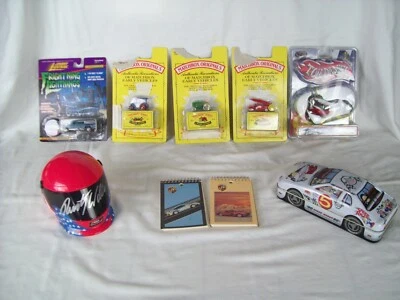 Matchbox Originals,Johnny Lightning,Tom Daniel,Speed Racer Tin,Helmet, Note Pads - Image 1 of 4