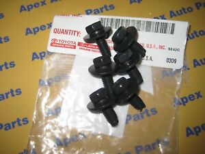 Toyota Tacoma 4Runner FJ Tundra Land Cruiser Front Skid Plate Bolts OEM 12mm Top