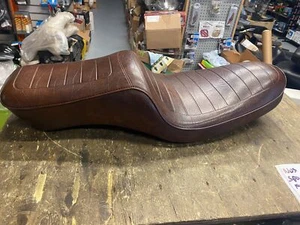 Nos Seat Ribbed Harley Ironhead Sportster 1979-1981 Factory XLH 1000 Stock - Picture 1 of 12