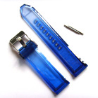 Diesel Original Bracelet de Rechange DZ1927 Montre Bleu 22 MM Plastique