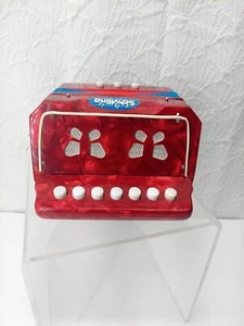 Schylling The Little Red Accordion Child's Squeeze Box Musical Instrument Toy - Picture 1 of 10
