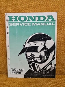 85 86 87 88 89 90 91 92 93 94 HONDA CR80R OEM FACTORY SERVICE MANUAL - Picture 1 of 2