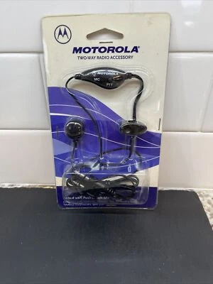 New Old Stock Motorola Two Way Radio Accessory 50229, Earbud With Push To Talk - Image 1 of 2
