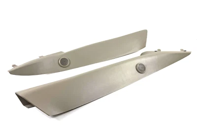 2003-2006 Silverado Sierra Tahoe A Pillar Bose Tweeter Cover Trim Set Beige OEM - Image 1 of 4