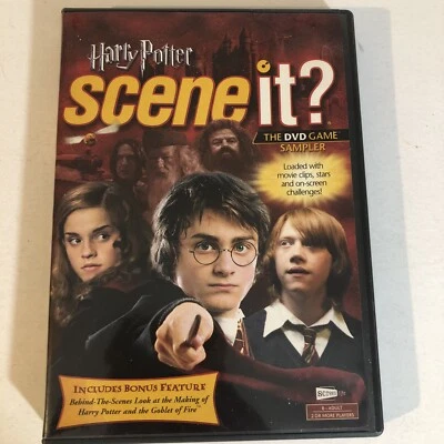 Scene It Harry Potter Board Game Pieces Parts Dvd Only - Image 1 of 3