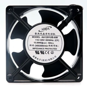ADDA Axial flow fan AA1281UB-AW AC 110-120V 10.88w 2-wire Inverter Cooling Fan - Picture 1 of 5