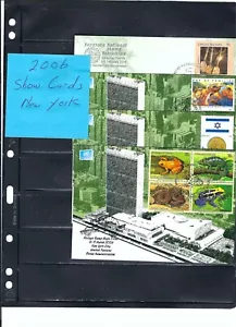 2006 Show Cards - (SC83 - SC86) - Ufficio New York - UNPA fresco - Foto 1 di 1