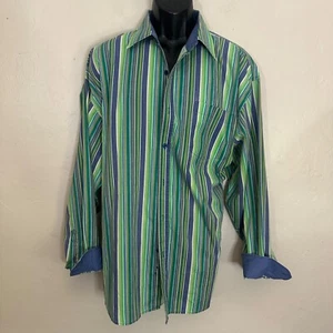 Brooklyn Express Contrast Long Sleeve Shirt XL Gently worn 65% polyester - Picture 1 of 5
