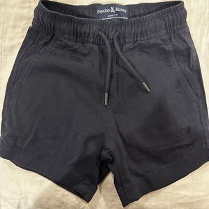 Boys Psycho Bunny Navy Shorts size 4 - Picture 1 of 4
