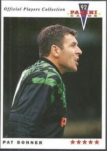 PANINI FOOTBALL 92 - OFFICIAL PLAYERS COLLECTION - #300 - CELTIC - PAT "PACKIE" BONNER - Bild 1 von 2