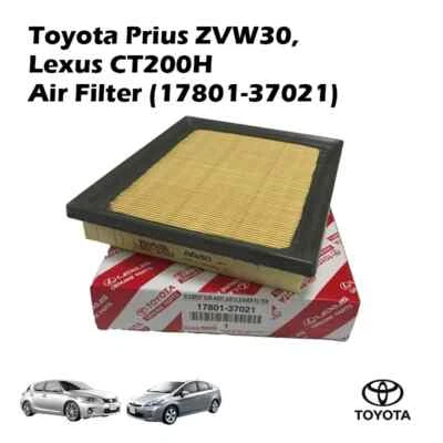 Filtro de aire original del motor Toyota 17801-37021 Prius, Lexus Ct200h OEM TAILANDIA Foto 1 de 4