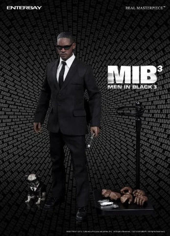 1/6 Real Masterpiece Collectible Figure Men In Black 3 Will Smith as Agent J Cover