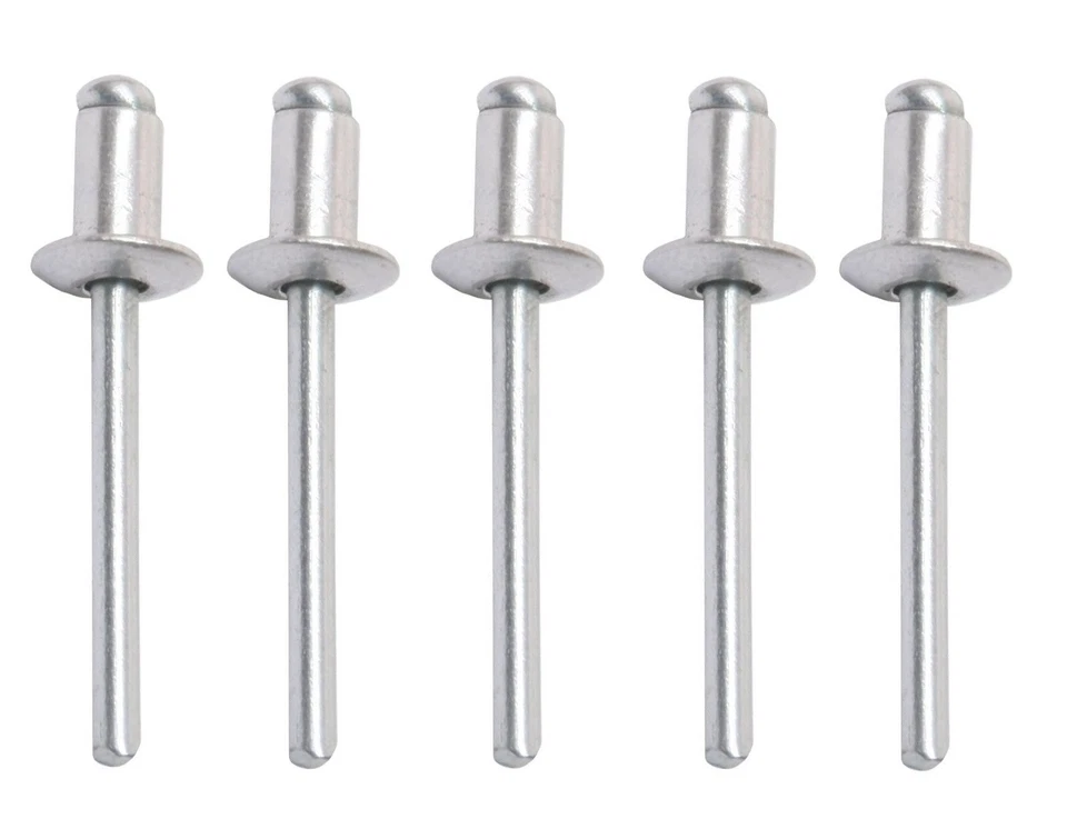 URO Parts Set of 5 Window Regulator Rivets 4.8mm X 8mm For Mercedes Benz - Image 1 of 1