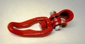 Seilgleitbügel drehbar G8 Einhängeöse 7 + 8mm Forstkette Seilwinde bis 16mm Seil - Bild 1 von 1
