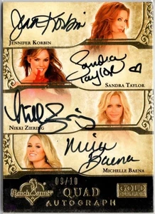 2014 Benchwarmer Jennifer Korbin Sandra Taylor Nikki Ziering Michelle Baena /10 - Picture 1 of 1