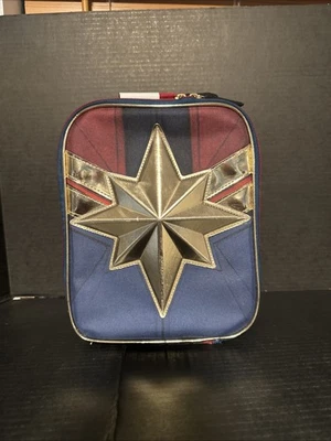 Fiambrera Bolso Capitana Marvel con Forma de Insignia Brie Larson Carol Danvers Regalo Foto 1 de 4