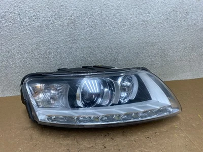 2005 至 2008 年奥迪 A6 右乘客侧车头灯 AFS 氙气高强度放电原始设备制造商 V5949 DW — 第 1/4 张图片