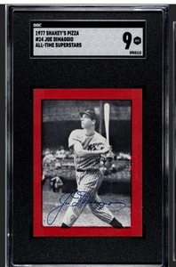 JOE DIMAGGIO 1977 SHAKEY’s PIZZA SGC 9 ! *POP 2 ! HIGHEST GRADED EVER ! TOUGH ! - Picture 1 of 3