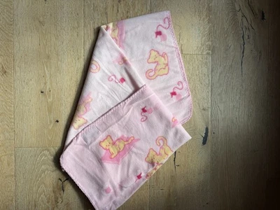 Blankets & Beyond Pink Kittens  Baby Security Blanket 29x35  NEW price firm  - Image 1 of 4