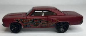 70 Road Runner Hot Wheels Mattel 1998- 2016 Matte Burgandy 1:64 Diecast Toy Car - Picture 1 of 11