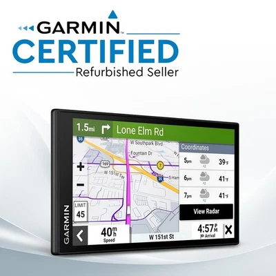Garmin dezl OTR620 6" Truck GPS with 1280p Display & Satellite Imagery - Image 1 of 4