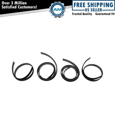 Canal de funcionamiento de vidrio de ventana para 75-80 E-150 E-250 E-350 Econoline Foto 1 de 4