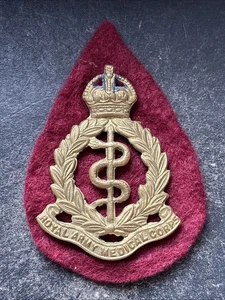 Royal Army Medical Corps Original British Army Cap Badge RAMC - Picture 1 of 3