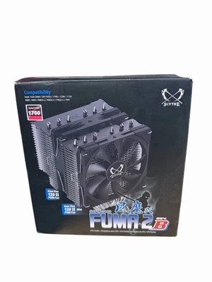 Scythe Fuma 2 REV B CPU Air Cooler Heatsink Intel LGA1700 LGA1151 AM4/AM5 Ryzen - Image 1 of 4