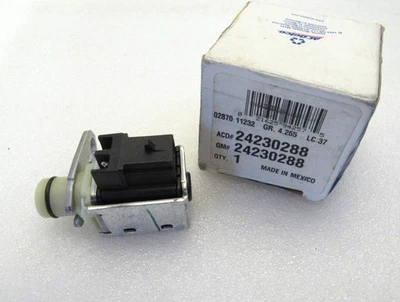 Camión Chevy Caddy GMC 1991-09 4L80E transmisión 1-2 2-3 solenoide de cambio OEM GM 24230288 Foto 1 de 4