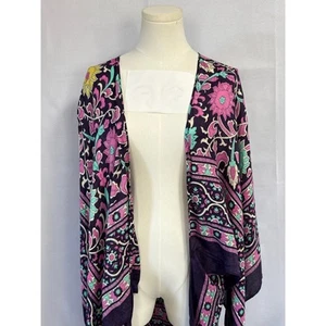 Women’s Unbranded Purple Floral Kaftan OSFM - Picture 1 of 3