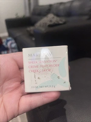 Mary Kay HIGH SOCIETY SIENNA Sheer Sensation CTP Cheek Color .11 oz NWOB - Image 1 of 3