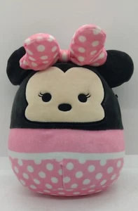 Squishmallows Kellytoy 2021 Disney 8" MINNIE MOUSE Plush Doll Toy Pink - Picture 1 of 10