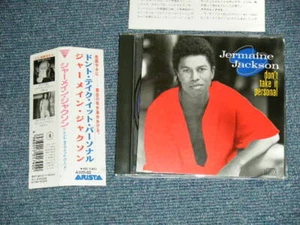 JERMAINE JACKSON (5 FIVE) Japan 1989 A32D-92 NM CD+Obi DON'T TAKE IT PERSONAL - Picture 1 of 6