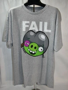Angry Birds T-Shirt Fail Size Large Men's - Picture 1 of 7
