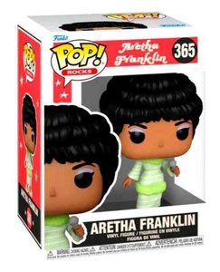 Funko Pop! Rocks - Music - Aretha Franklin (Green Dress) - #365 - Neu & OVP - Bild 1 von 3