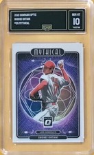2021 DONRUSS OPTIC - MYTHICAL #25  - SHOHEI OHTANI - GMA 10 - GEM MINT