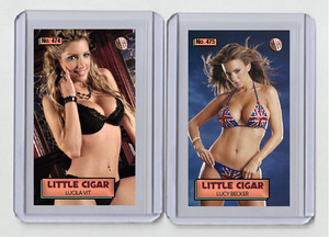 Lucila Vit rare MH Little Cigar #'d 1/3 Tobacco card no. 474