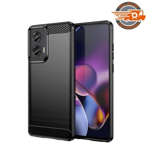 For Motorola Moto G Stylus 5G 2024 Case Slim Carbon Fiber Shockproof Soft Cover - Picture 1 of 6