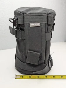 Neewer Premium Large Padded Lens Case - holds 4" x 7.25"h lenses - Picture 1 of 7