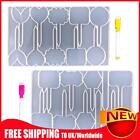 Resin Molds Kit - DIY Flower Marker Epoxy Plant Label Garden Tag Silicone Mould
