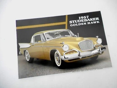 BROCHURE ONLY Danbury Mint - 1957 Studebaker Golden Hawk - Image 1 of 2