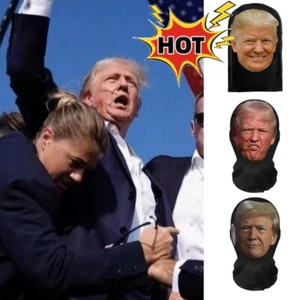Full Face President Elastic-Mask 3D Printed Donald 2025  Headgear - Bild 1 von 7