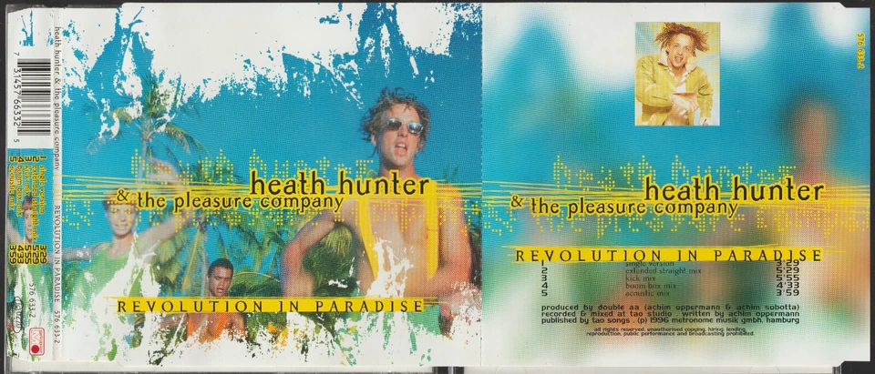 Heath Hunter & The Pleasure Company - Revolution in paradise [5 Track Maxi-CD] - Bild 1 von 1