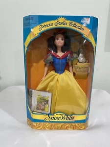 BAMBOLA DISNEY MATTEL PRINCESS STORIES COLLEZIONE BIANCA NEVE MAI TROVATA DI ZECCA *COME NUOVA IN SCATOLA - Foto 1 di 6