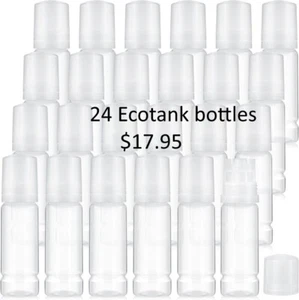 24 bouteilles d'encre vides 502 imprimantes ET réservoir ET 2720 4700 ET 2750 ET47 universel - Photo 1/1