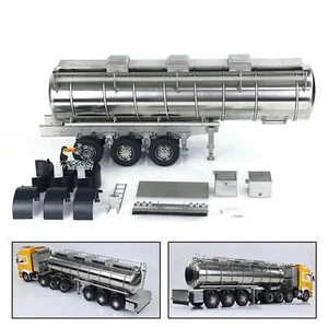1/14 Metall 6*6 Auflieger Kraftstofftank für RC Traktor Truck Transport Trailer - Bild 1 von 12