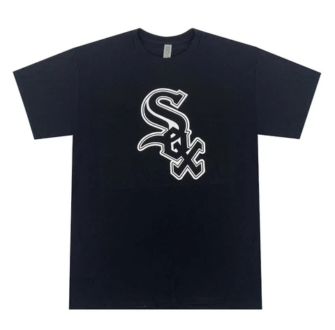 Chicago White Sox Logo T Shirt Baseball Black Green Adult TShirt 2023 Cover