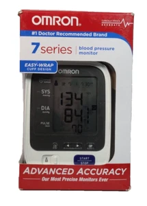 Omron 7 Series Wireless Plus Bluetooth Upper Arm Blood Pressure Monitor BP761N - Imagen 1 de 9