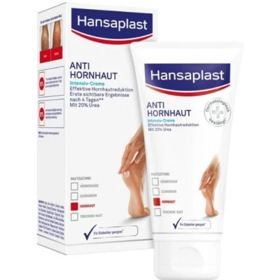 BESUCHE DEN HANSAPLAST-STORE Hansaplast Anti Hornhaut 2in1 intensiv urea, Hornhaut Entfernung mit Bimsstein