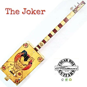 The Joker 3TPV Cigar Box Guitar Matteacci's Made in Italy - Picture 1 of 9